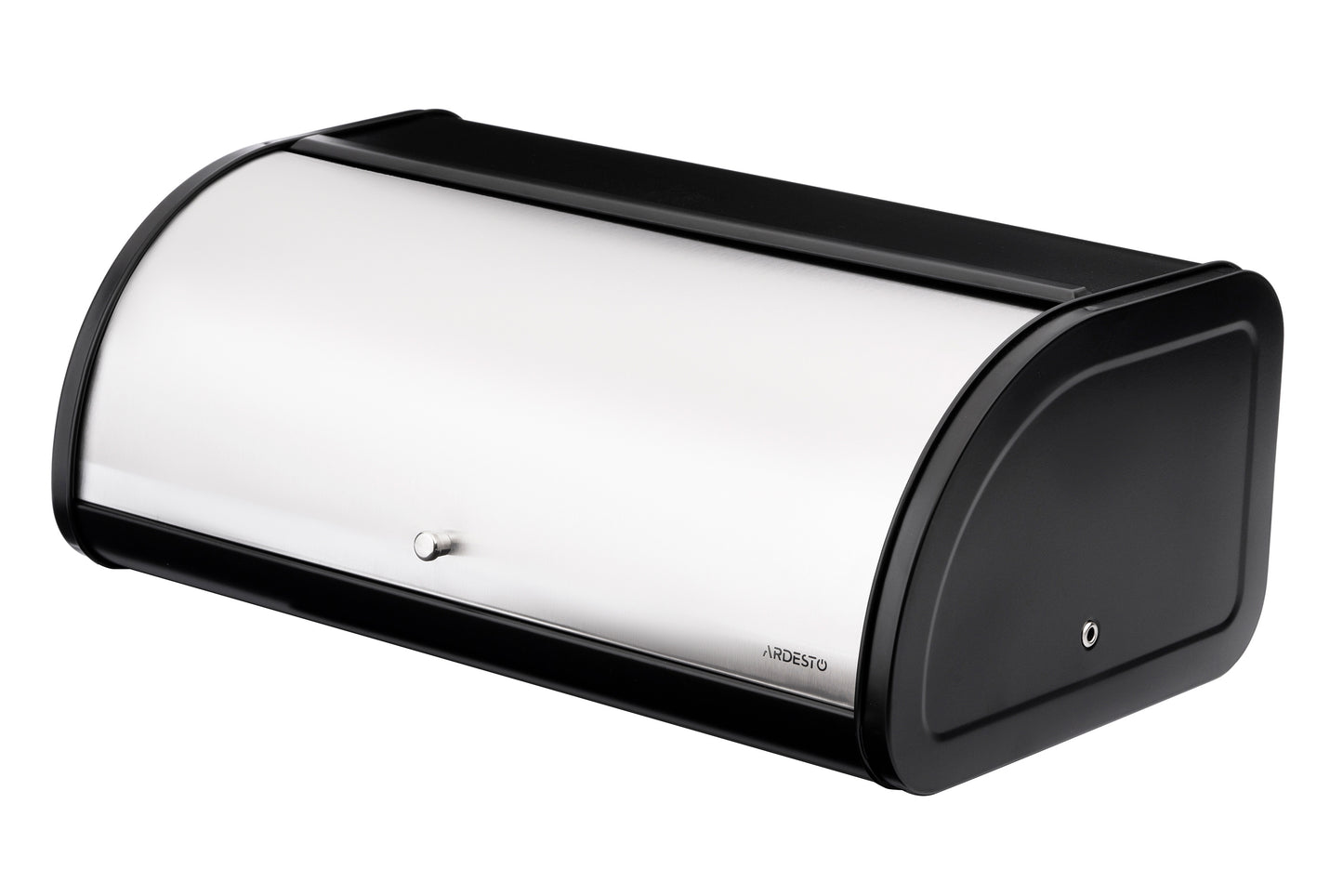 Ardesto Bread bin Gemini, 44.5х26.5х17.5cm, metal, stainless steel, black