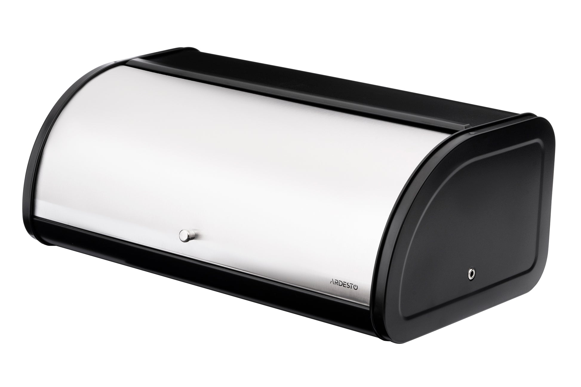 Ardesto Bread bin Gemini, 44.5х26.5х17.5cm, metal, stainless steel, black