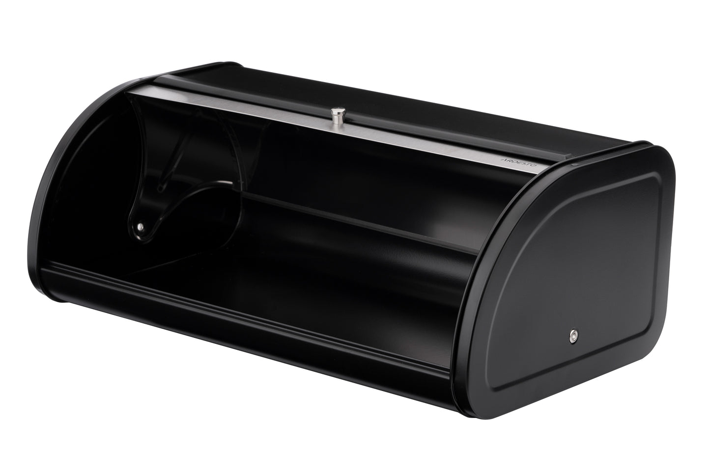 Ardesto Bread bin Gemini, 44.5х26.5х17.5cm, metal, stainless steel, black
