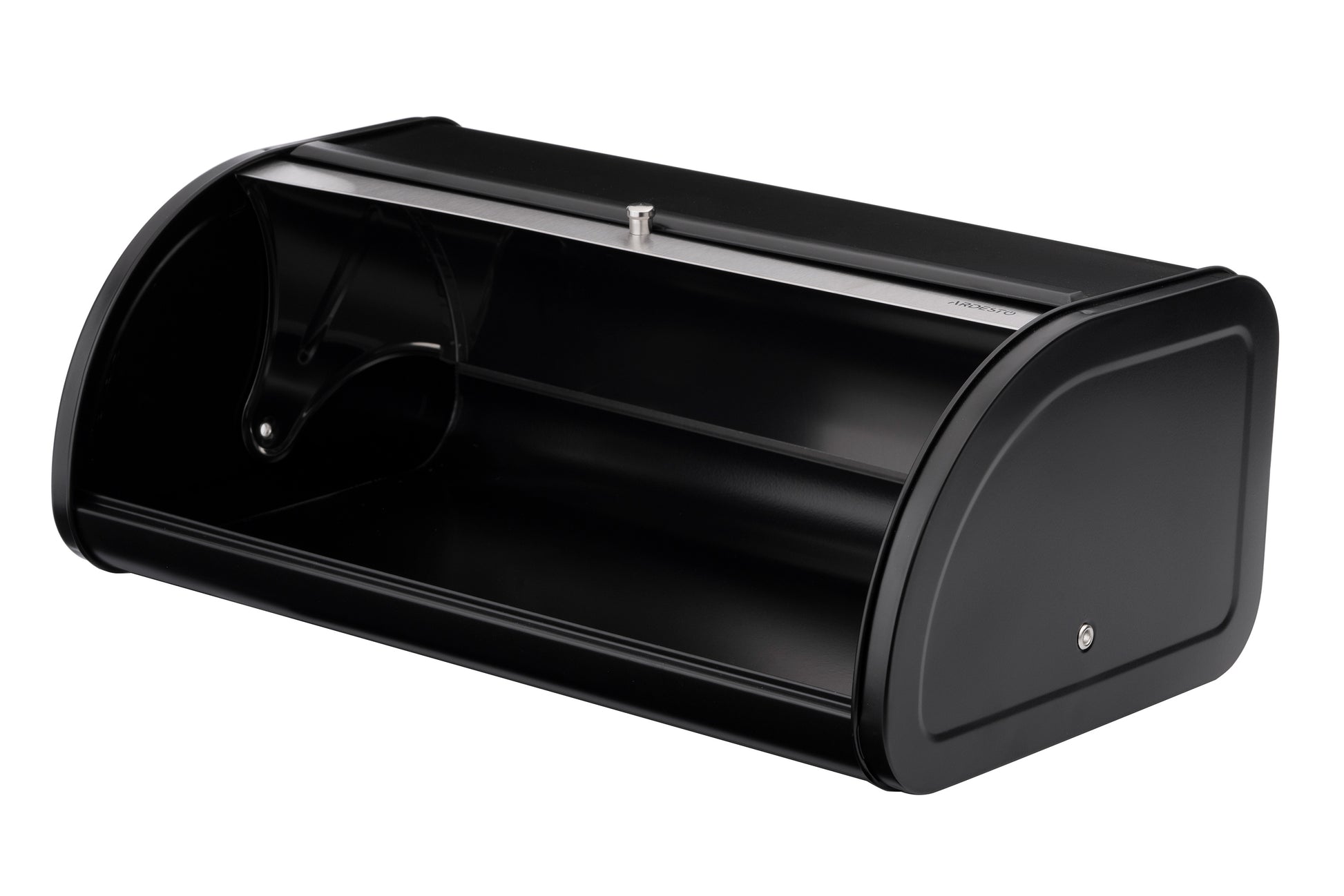 Ardesto Bread bin Gemini, 44.5х26.5х17.5cm, metal, stainless steel, black