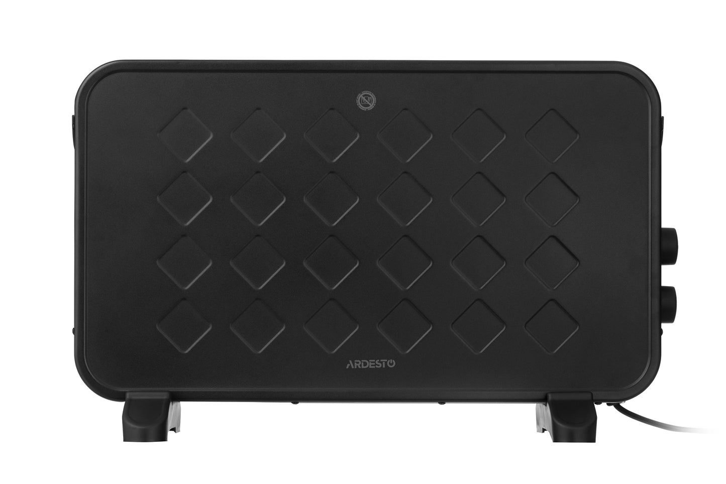 ARDESTO Convector, 20m2, 2000w, mechanical control, open heating element, black