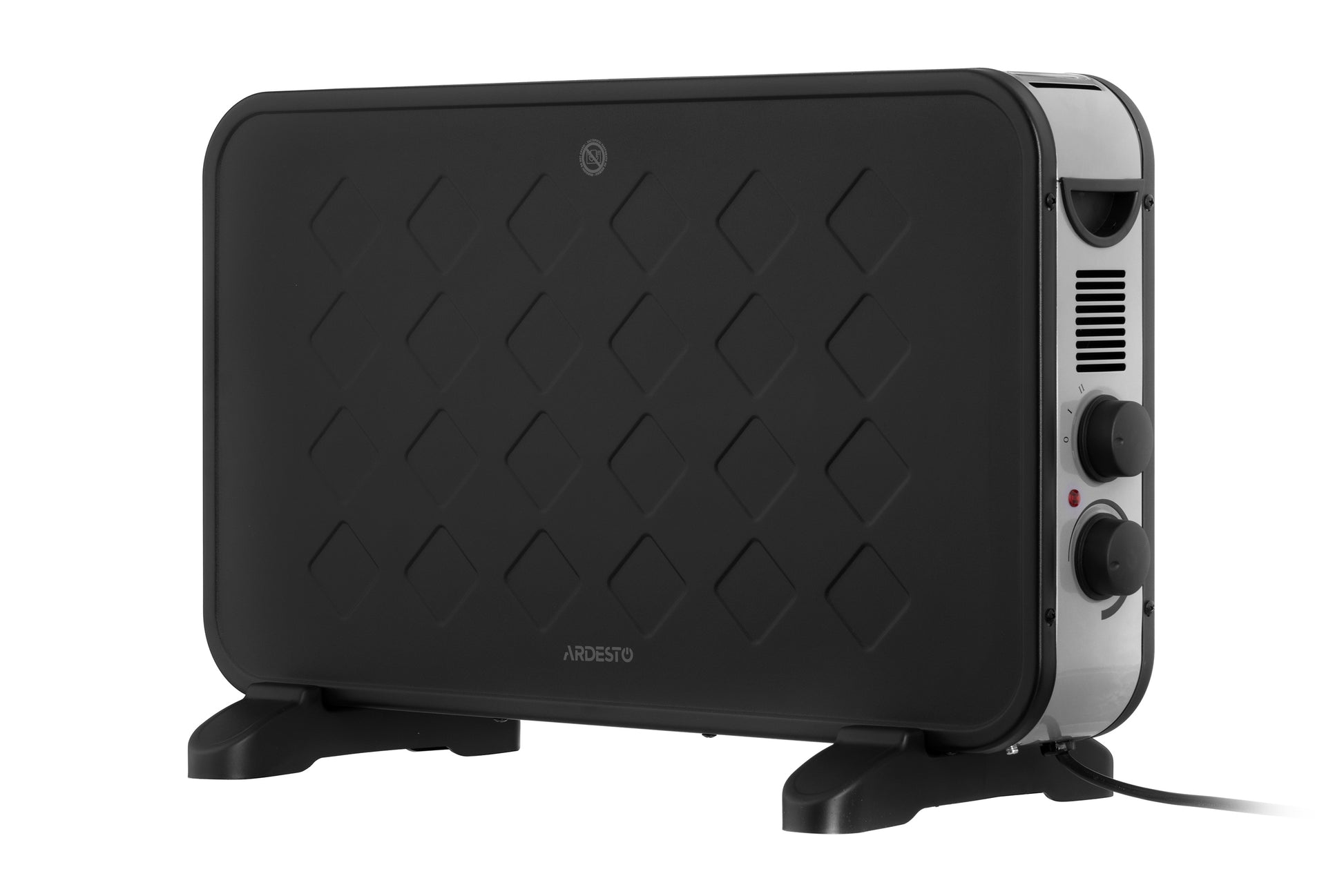 ARDESTO Convector, 20m2, 2000w, mechanical control, open heating element, black
