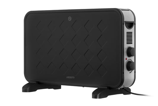 ARDESTO Convector, 20m2, 2000w, mechanical control, open heating element, black
