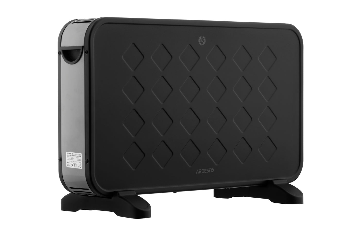 ARDESTO Convector, 20m2, 2000w, mechanical control, open heating element, black
