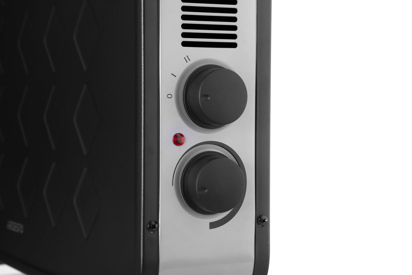 ARDESTO Convector, 20m2, 2000w, mechanical control, open heating element, black