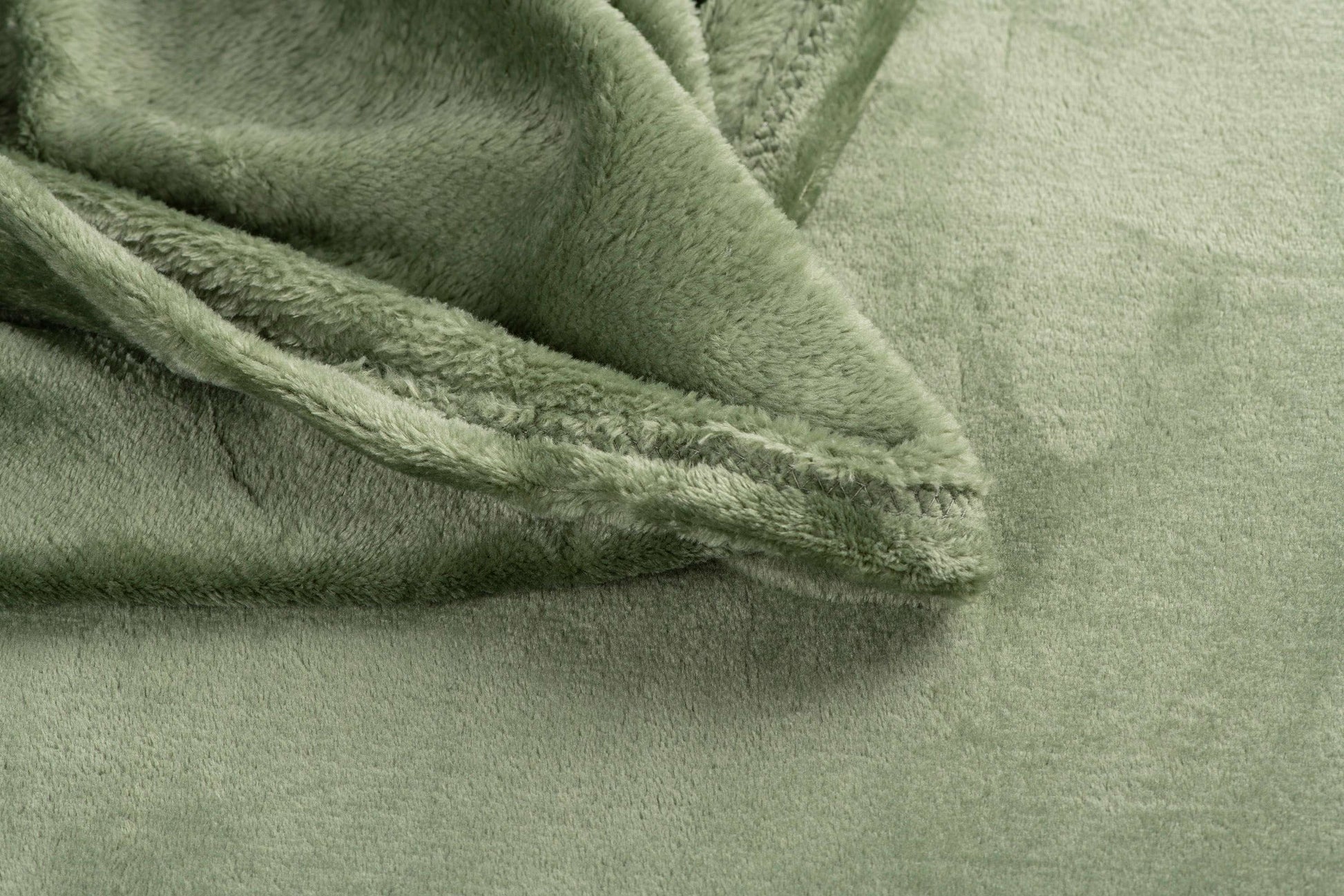 Ardesto Flannel blanket, 160x200cm, 100% polyester, green