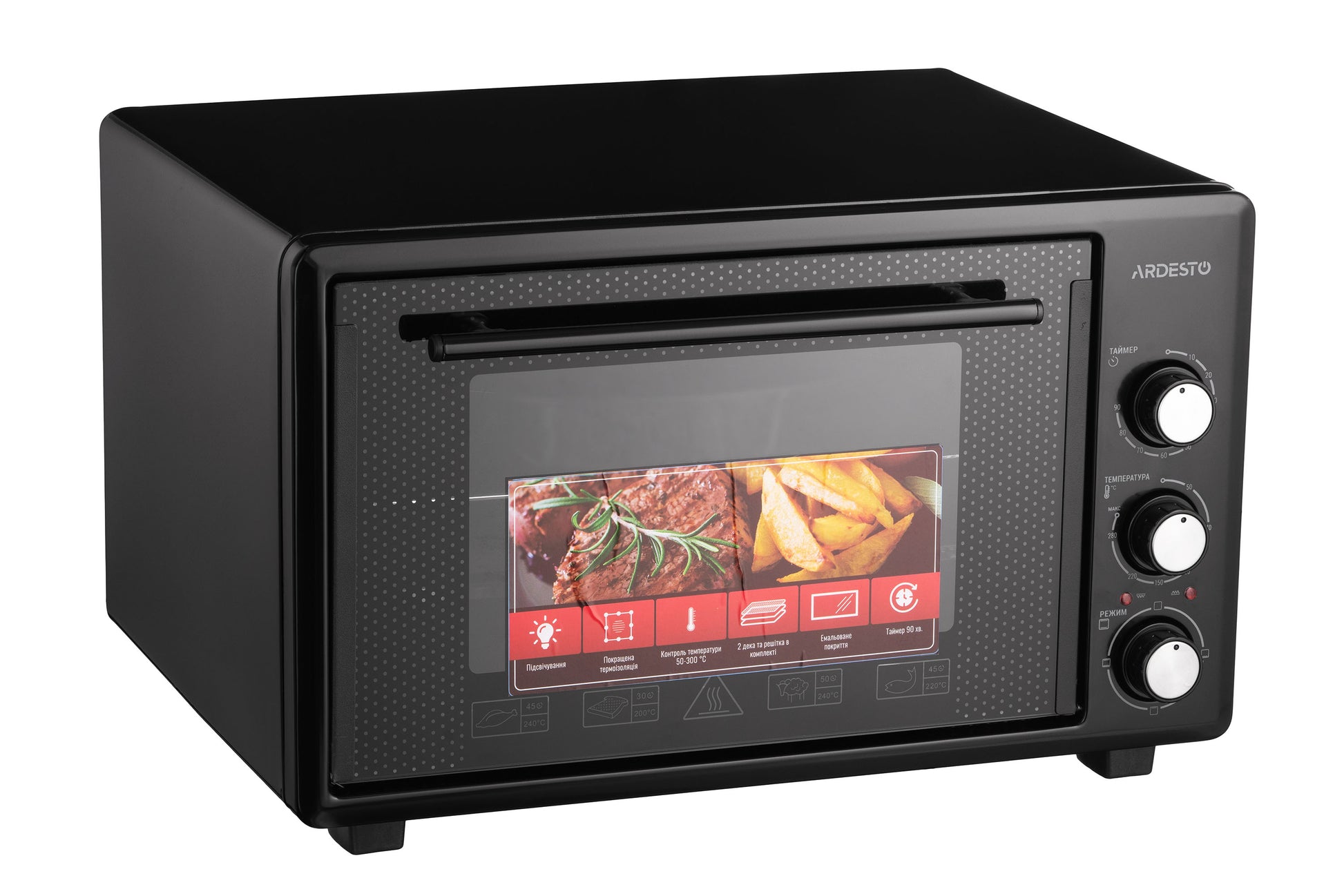 Ardesto Mini Electrical Oven MEO-S40GB black