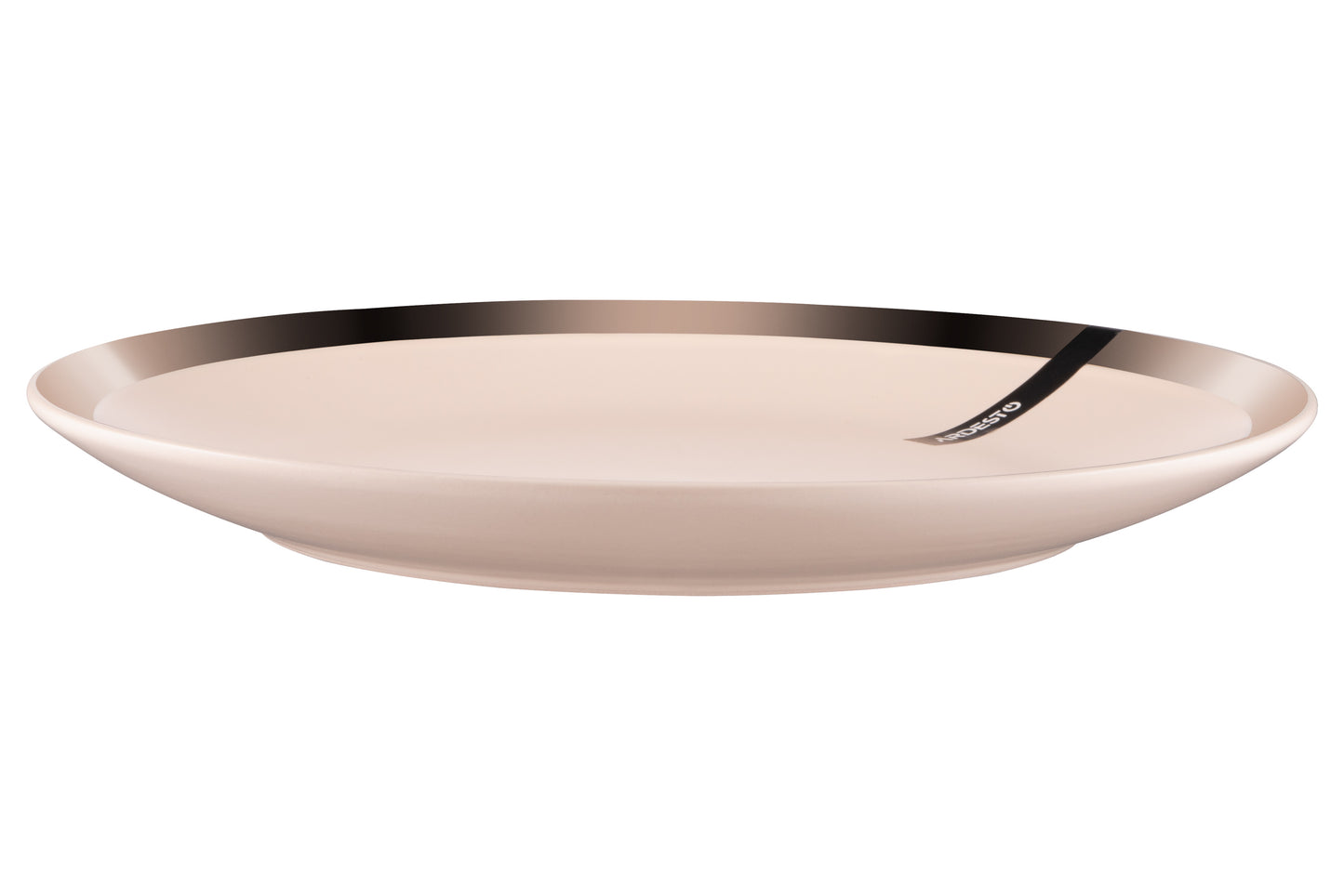 Ardesto Dinner plate Liguria Cream, 26cm, ceramics, creamy