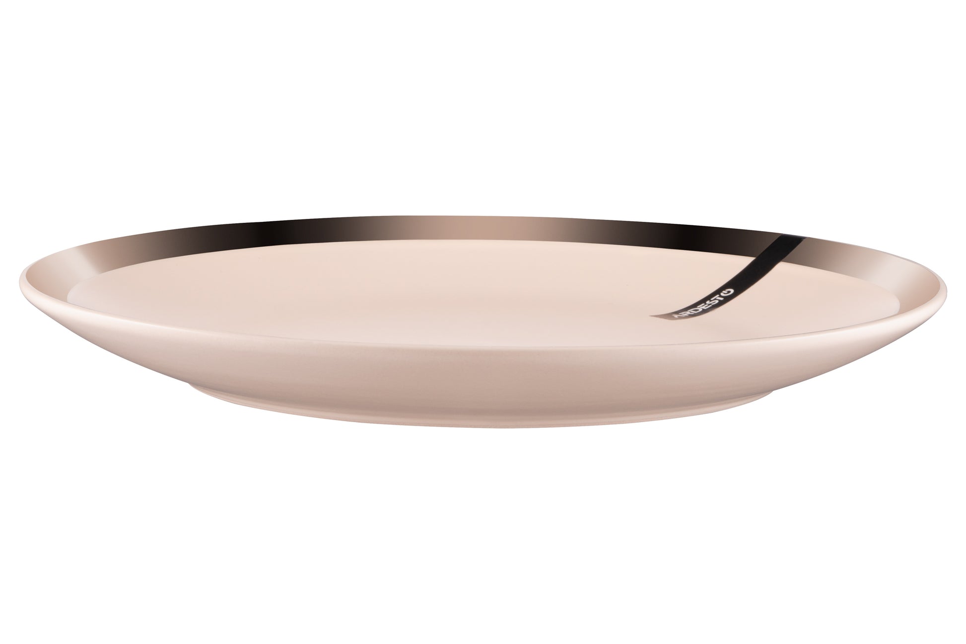 Ardesto Dinner plate Liguria Cream, 26cm, ceramics, creamy