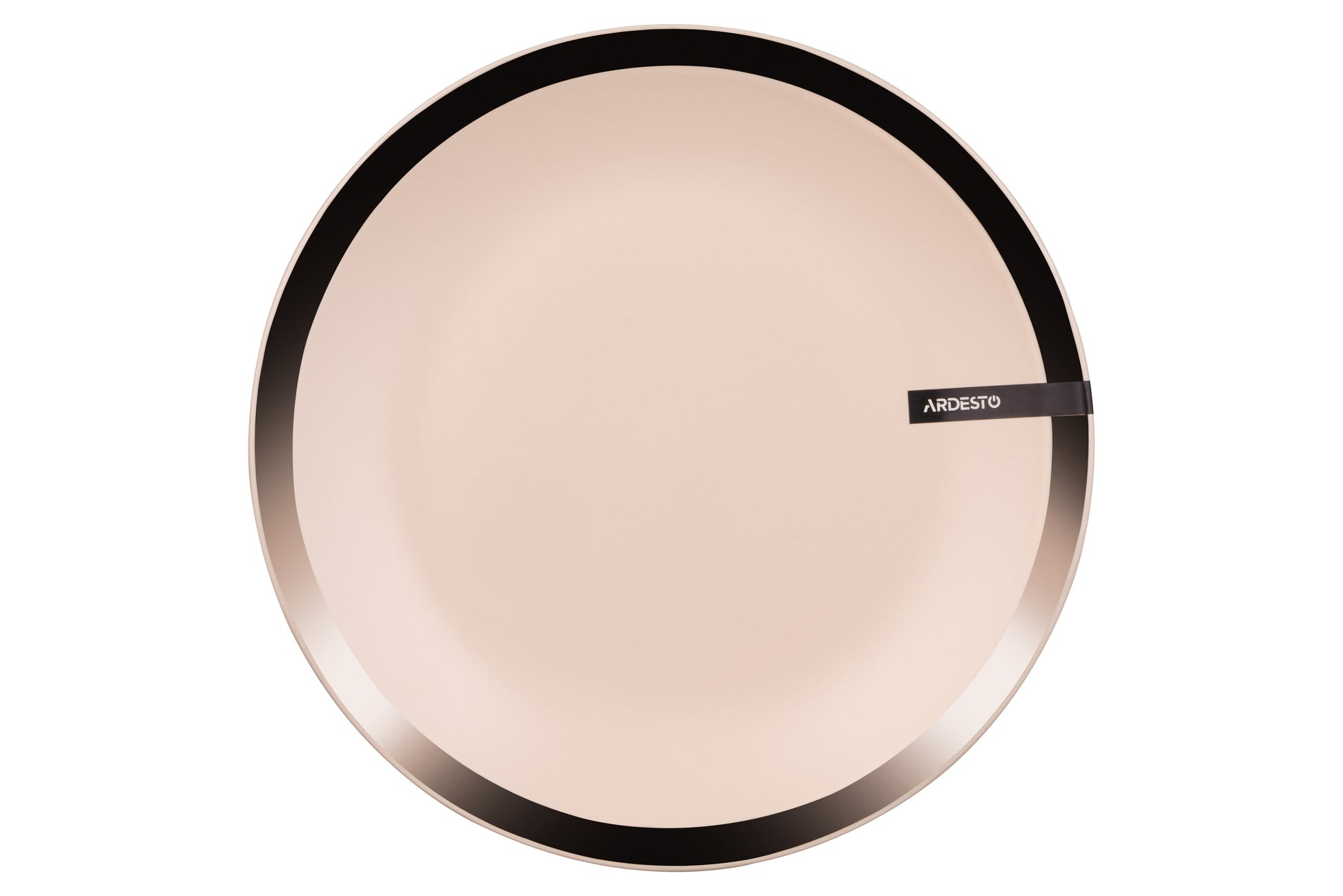Ardesto Dinner plate Liguria Cream, 26cm, ceramics, creamy