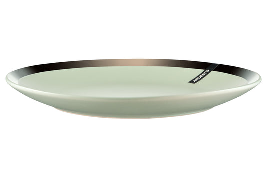 Ardesto Dinner plate Liguria Green bay, 26cm, ceramics, green