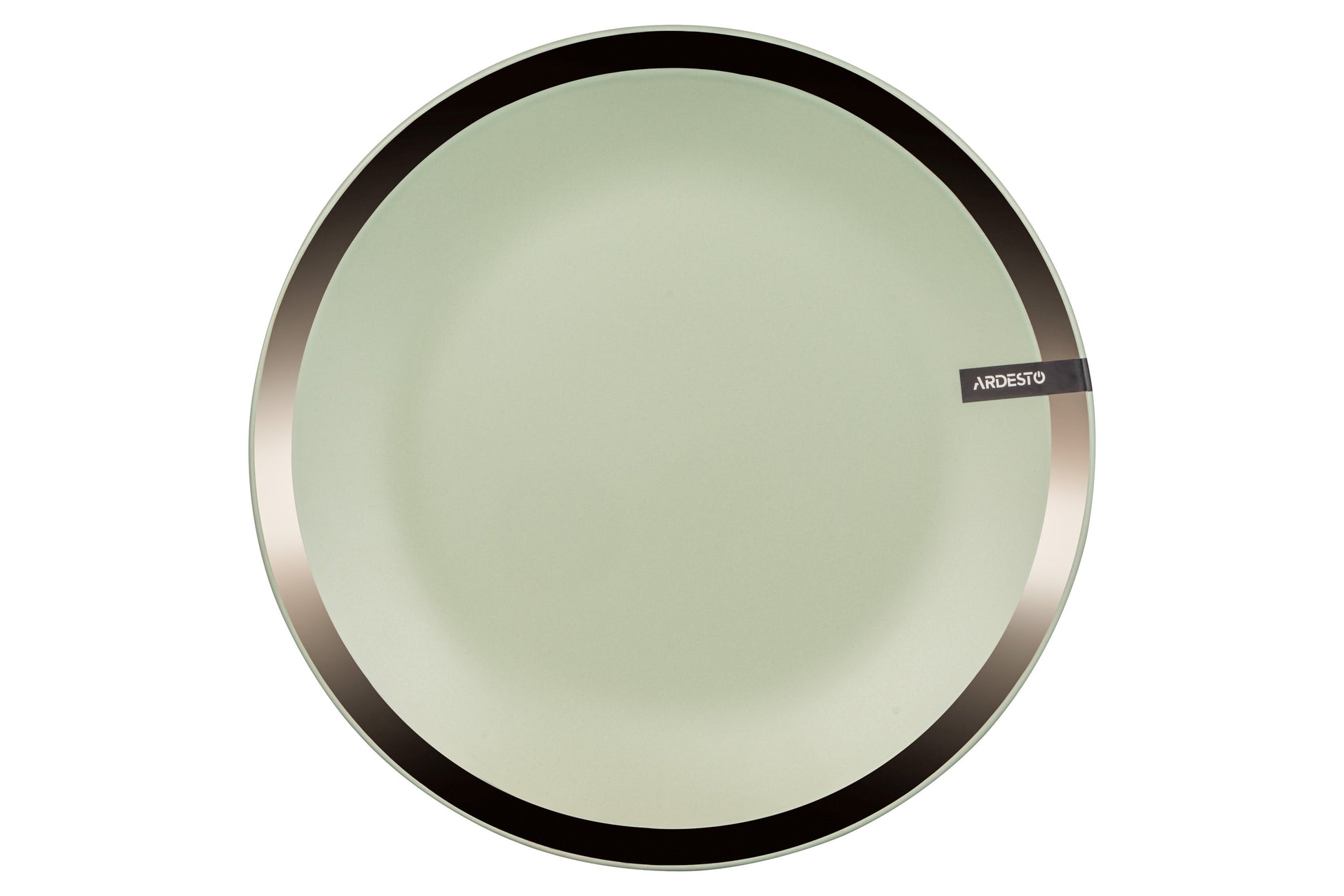 Ardesto Dinner plate Liguria Green bay, 26cm, ceramics, green
