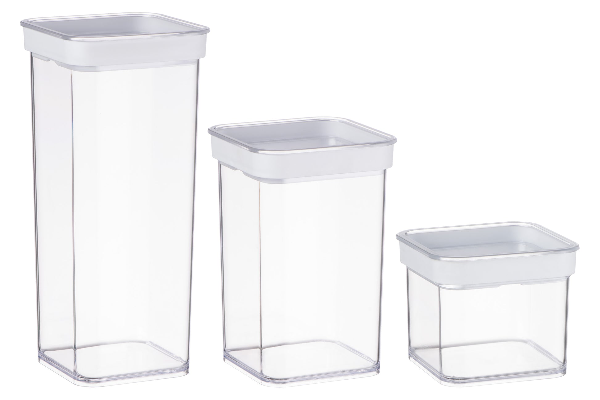 Ardesto Food storage containers Fresh, 3pcs, plastic, white