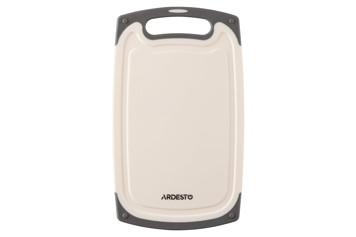 Ardesto Cutting board Gemini, 25х15х0.8cm, plastic, white