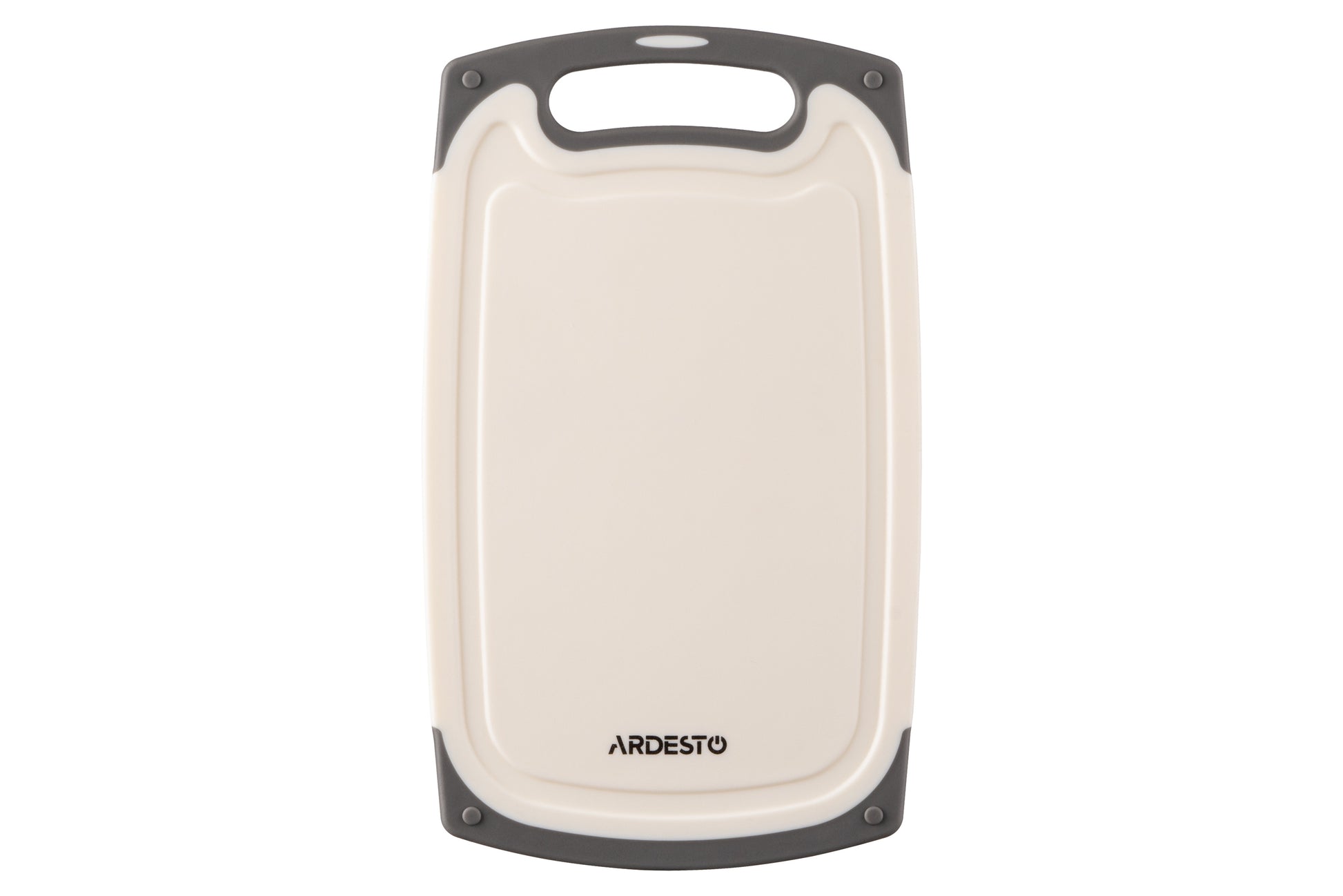 Ardesto Cutting board Gemini, 25х15х0.8cm, plastic, white