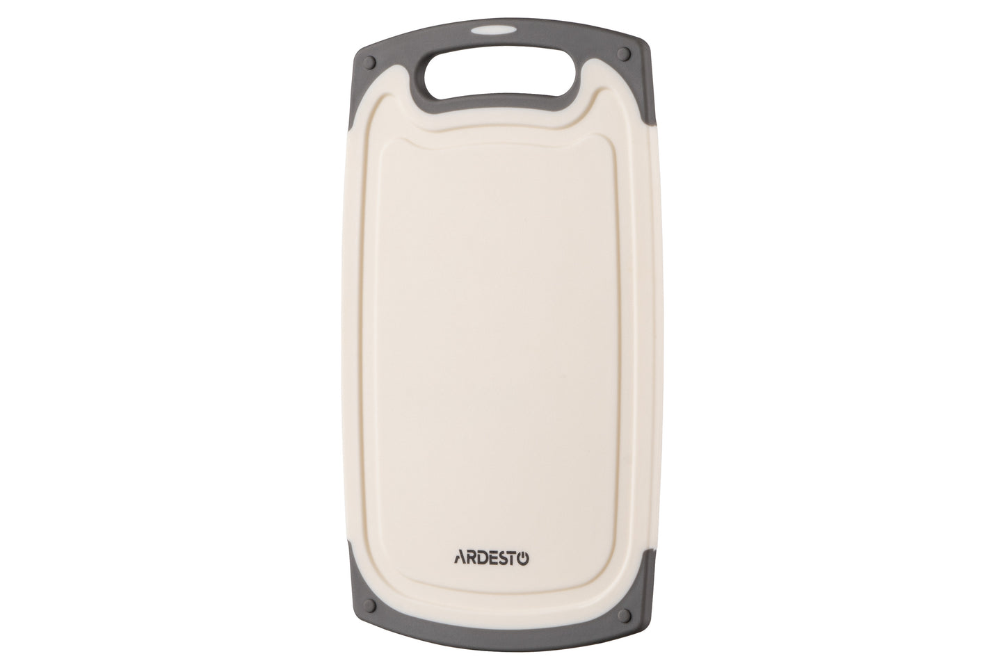 Ardesto Cutting board Gemini, 25х15х0.8cm, plastic, white