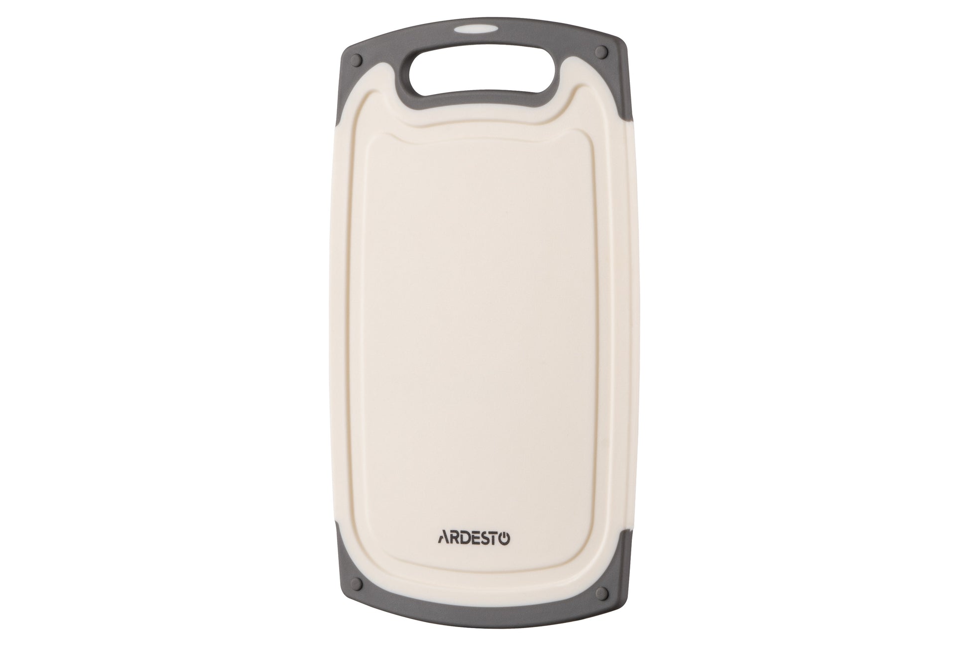 Ardesto Cutting board Gemini, 25х15х0.8cm, plastic, white