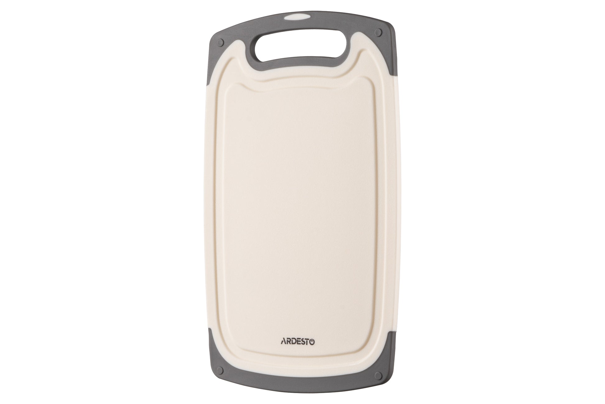 Ardesto Cutting board Gemini, 33х20х0.85cm, plastic, white