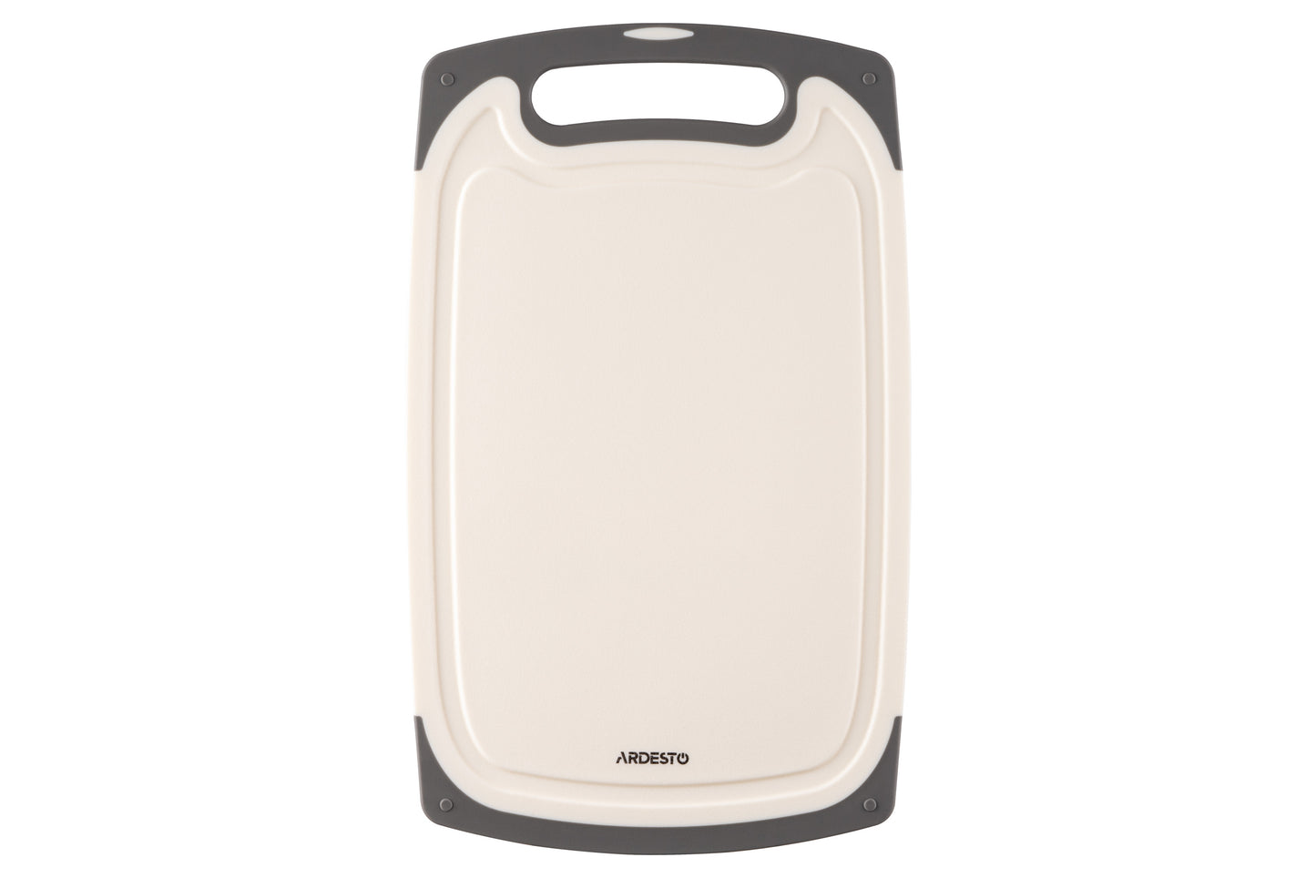 Ardesto Cutting board Gemini, 40х24.5х0.9cm, plastic, white
