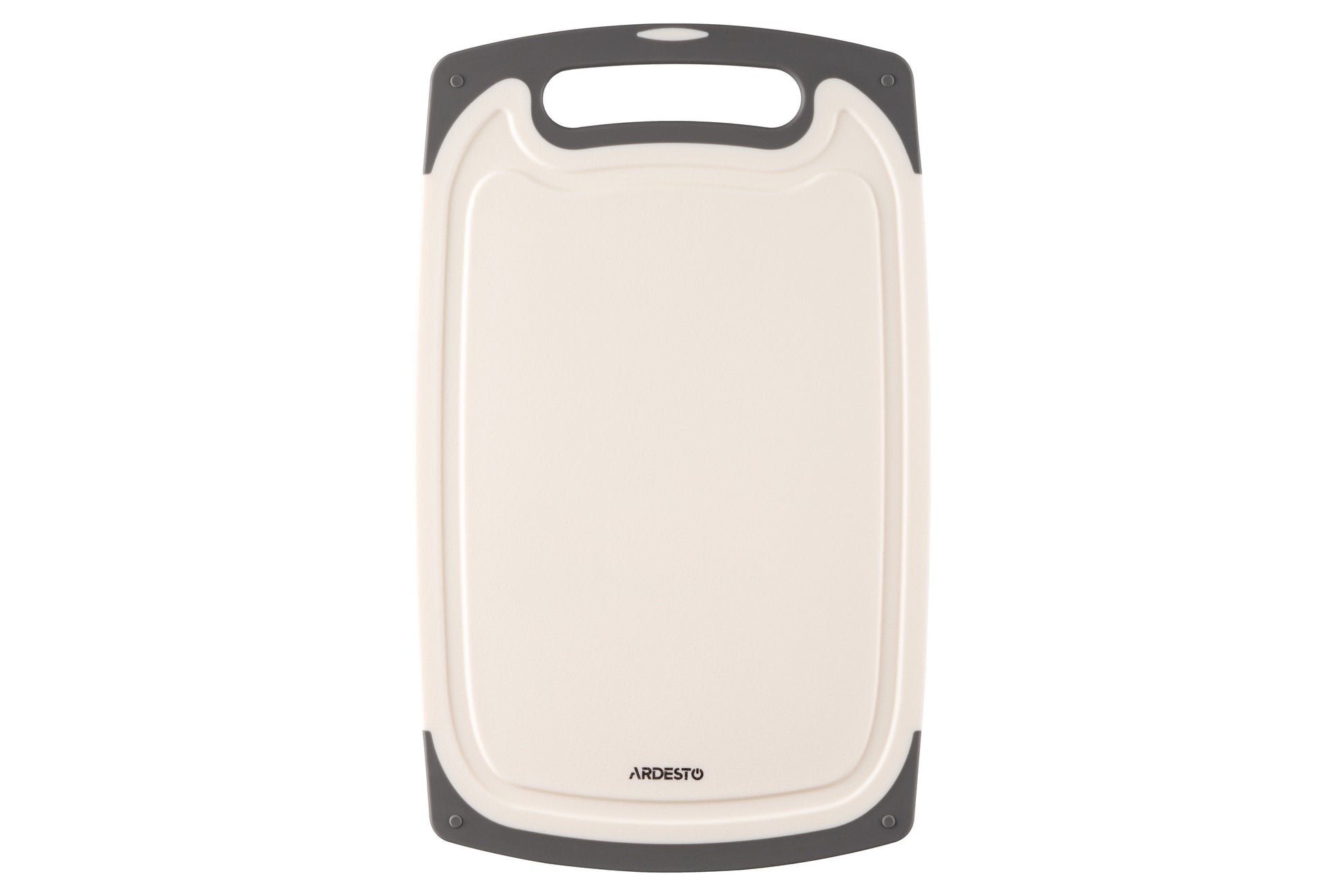 Ardesto Cutting board Gemini, 40х24.5х0.9cm, plastic, white