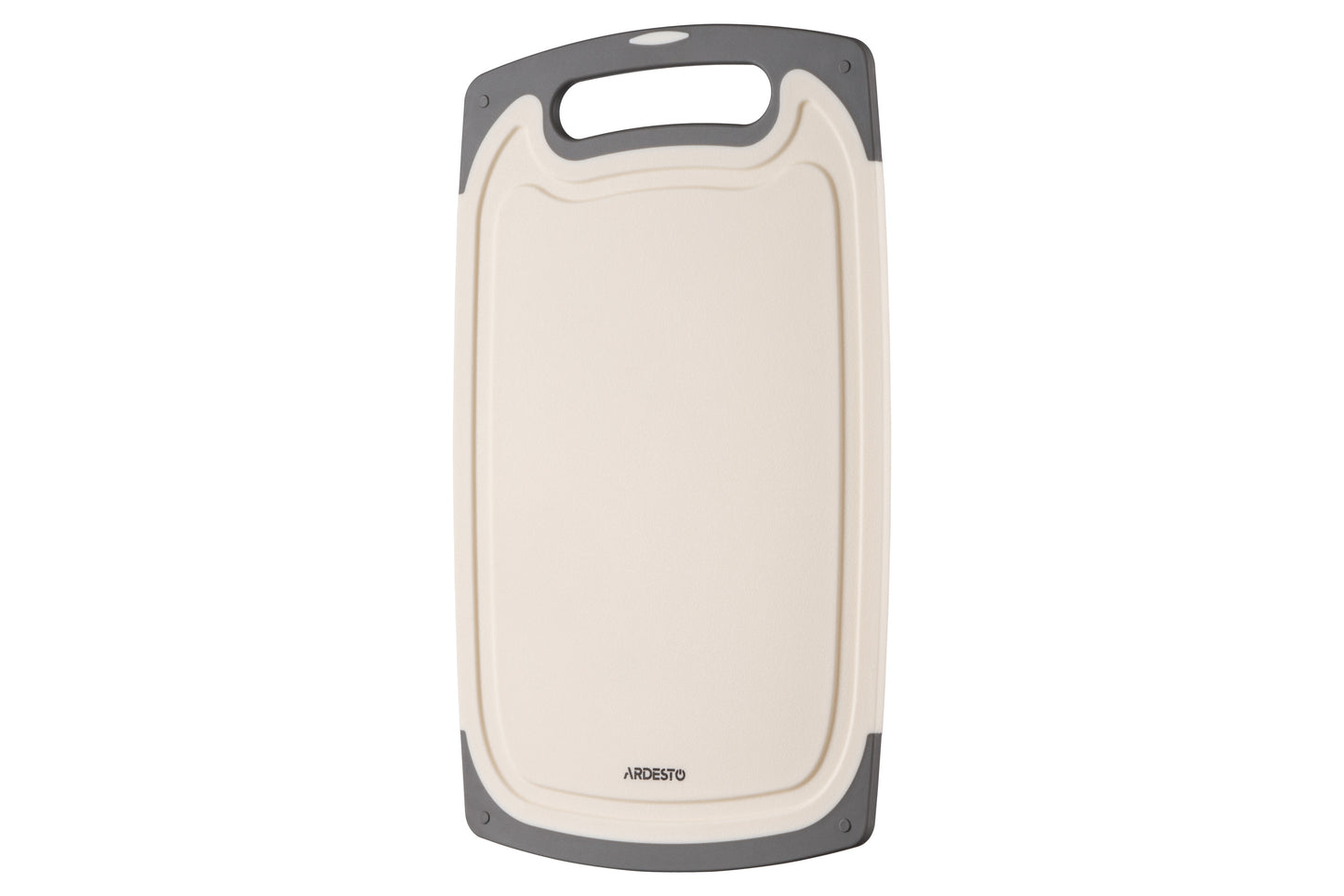 Ardesto Cutting board Gemini, 40х24.5х0.9cm, plastic, white