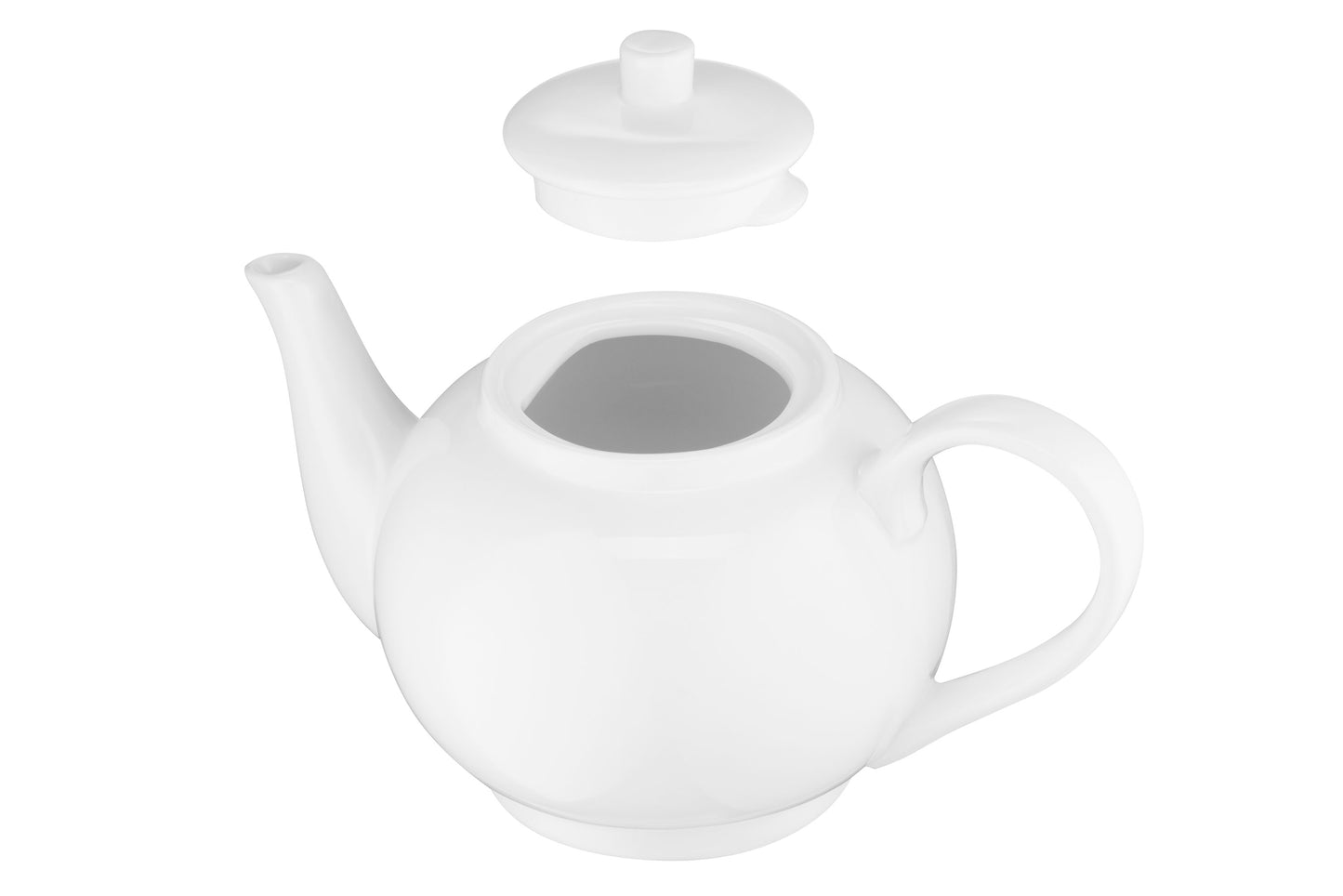 Ardesto Tea pot Imola, 850ml, porcelain, white