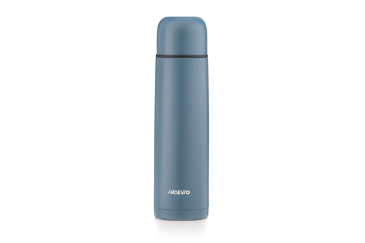 Ardesto Vacuum flask Bright City, 1000ml, stainless steel, dark blue