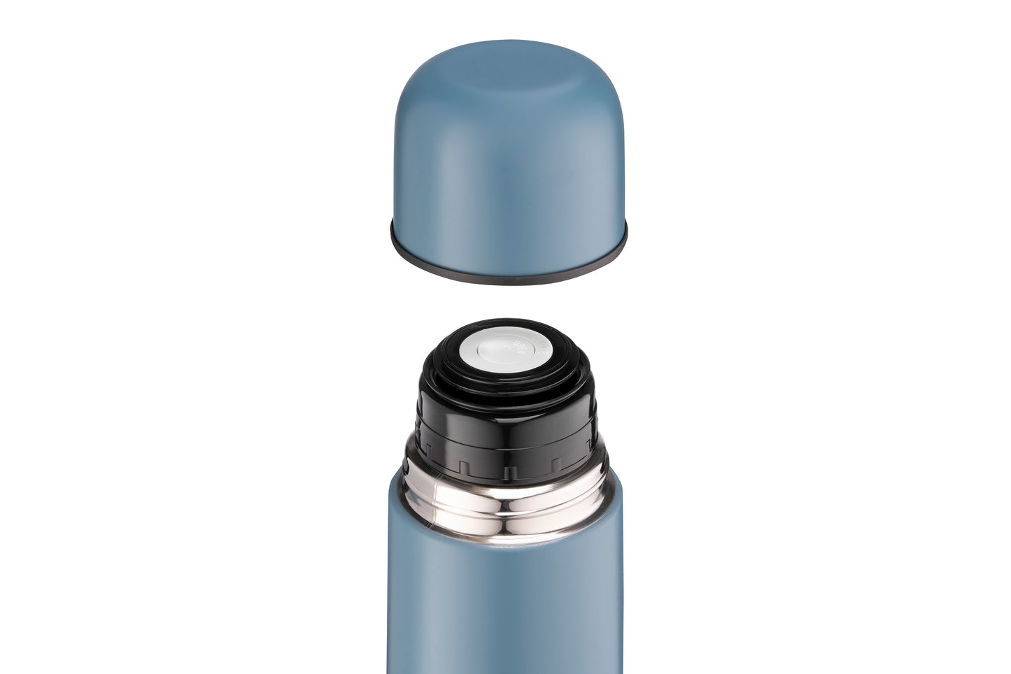 Ardesto Vacuum flask Bright City, 1000ml, stainless steel, dark blue