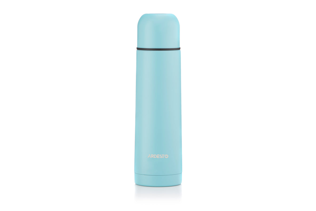 Ardesto Vacuum flask Bright City, 500ml, stainless steel, blue