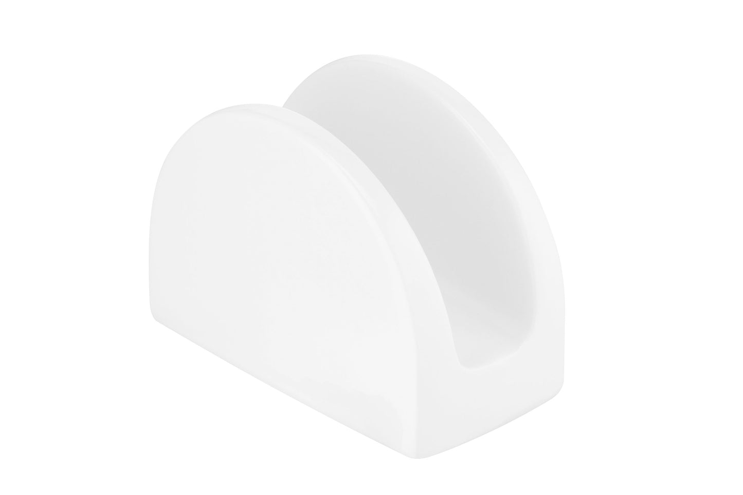 Ardesto Napkin holder Prato, 11х6х8cm, porcelain, white