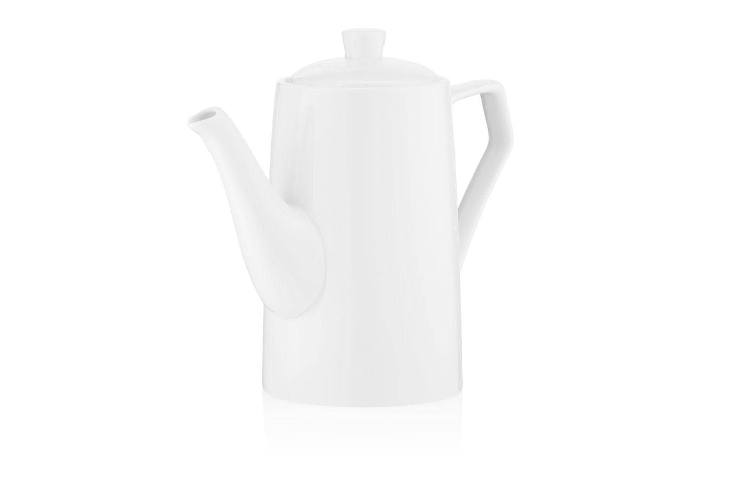 Ardesto Tea pot, 870ml, porcelain, white