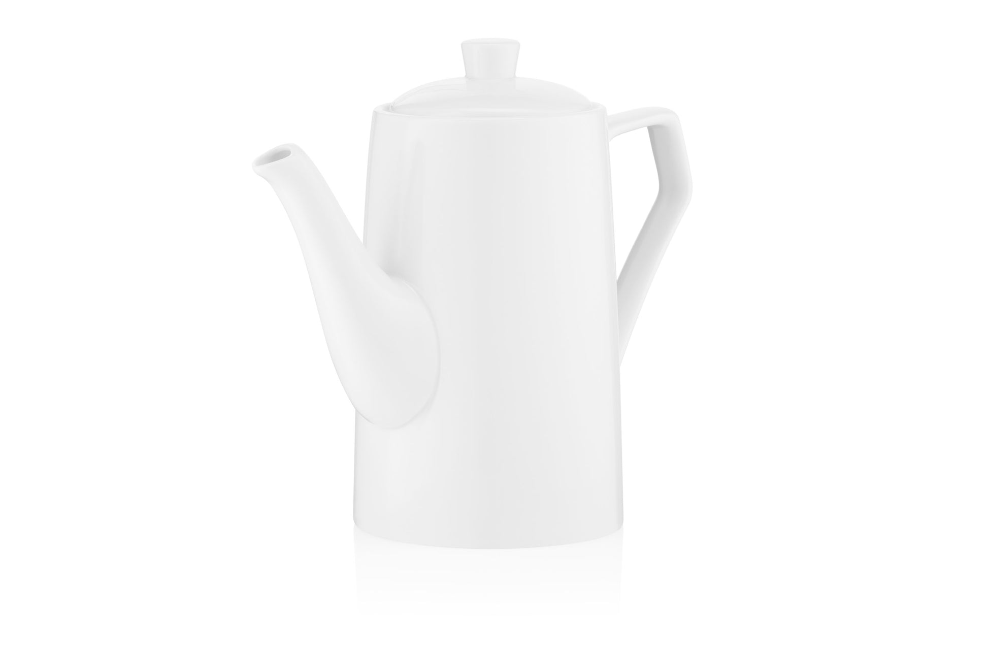 Ardesto Tea pot, 870ml, porcelain, white