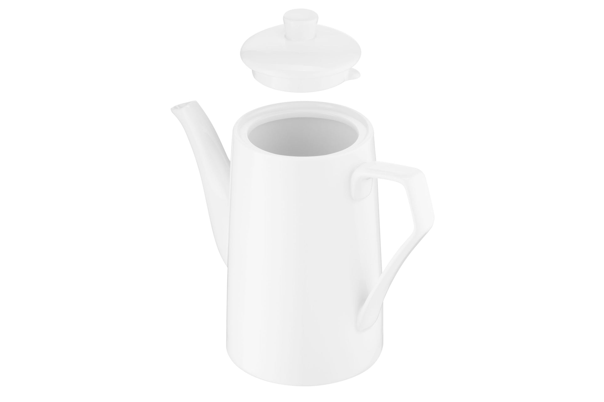 Ardesto Tea pot, 870ml, porcelain, white