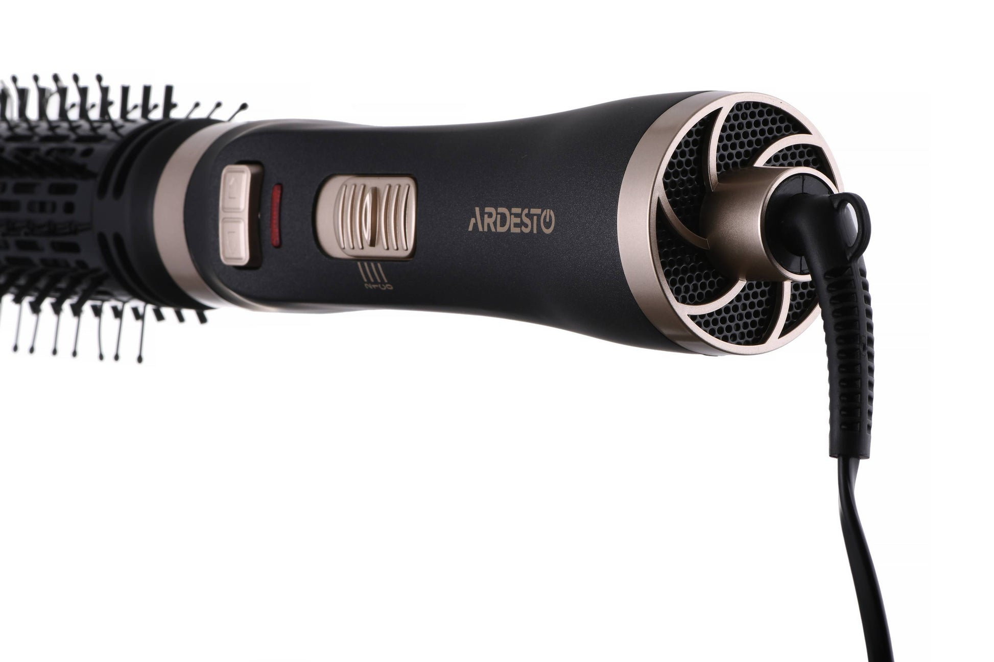 Ardesto Hair dryer brush , 2W, 2 modes, black