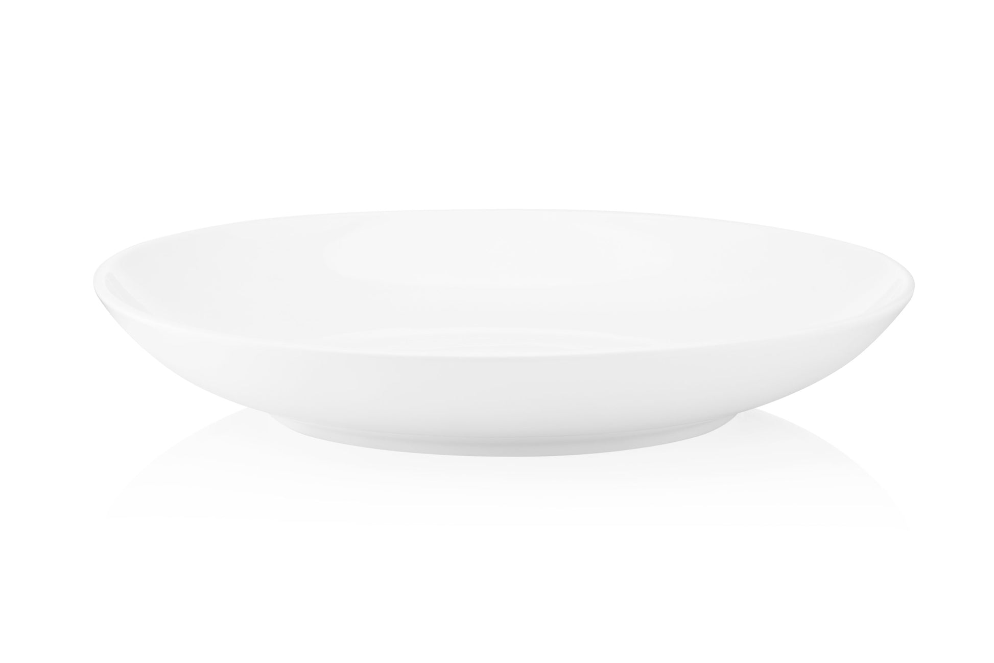Ardesto Deep plate Imola, 30.5cm, porcelain, white