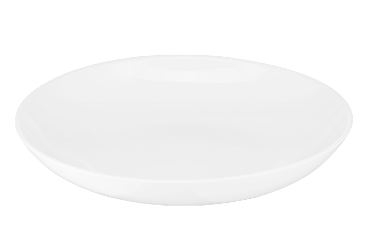 Ardesto Deep plate Imola, 30.5cm, porcelain, white