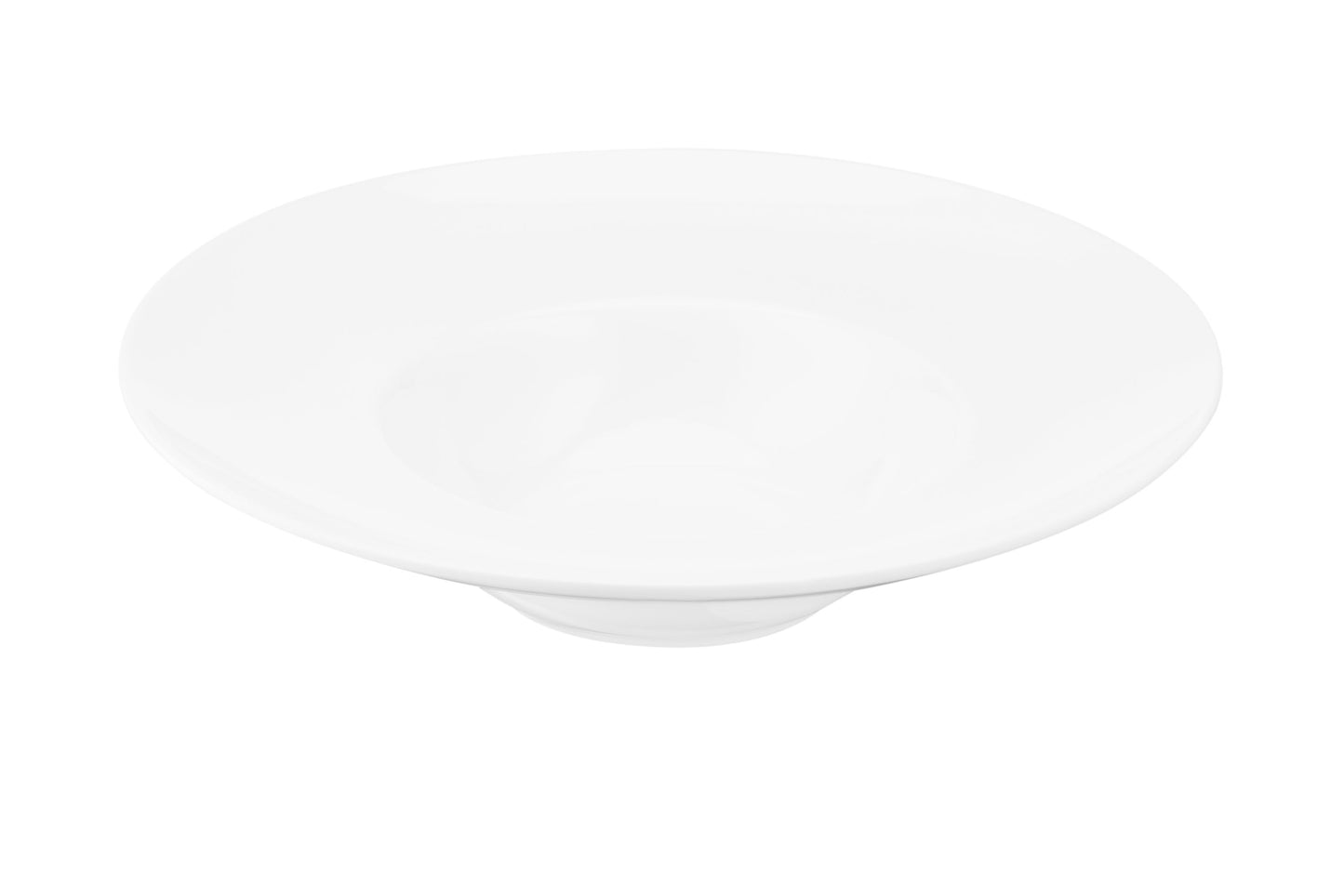 Ardesto Deep platee Imola, 23cm, porcelain, white