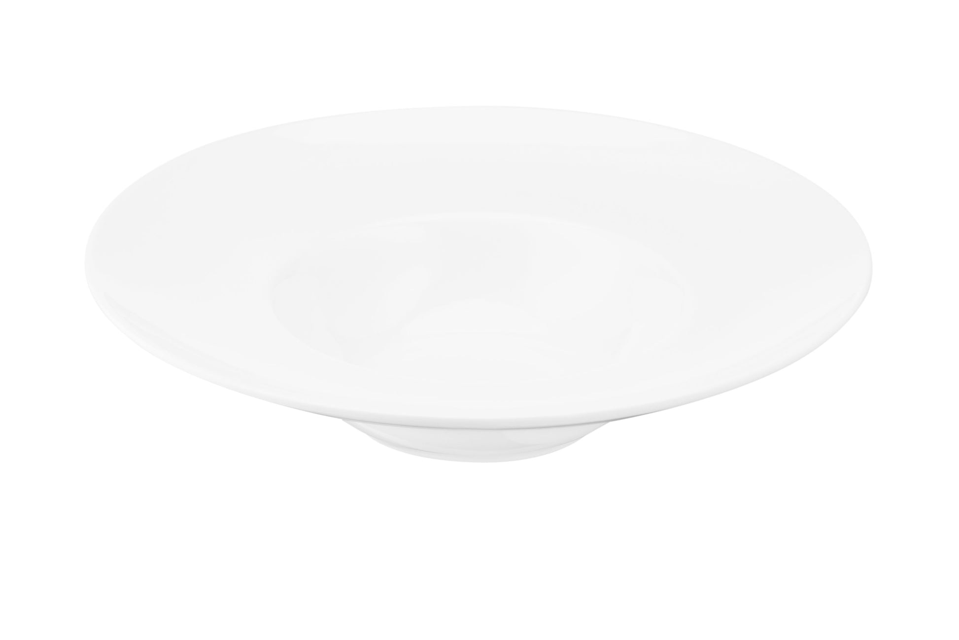 Ardesto Deep platee Imola, 23cm, porcelain, white