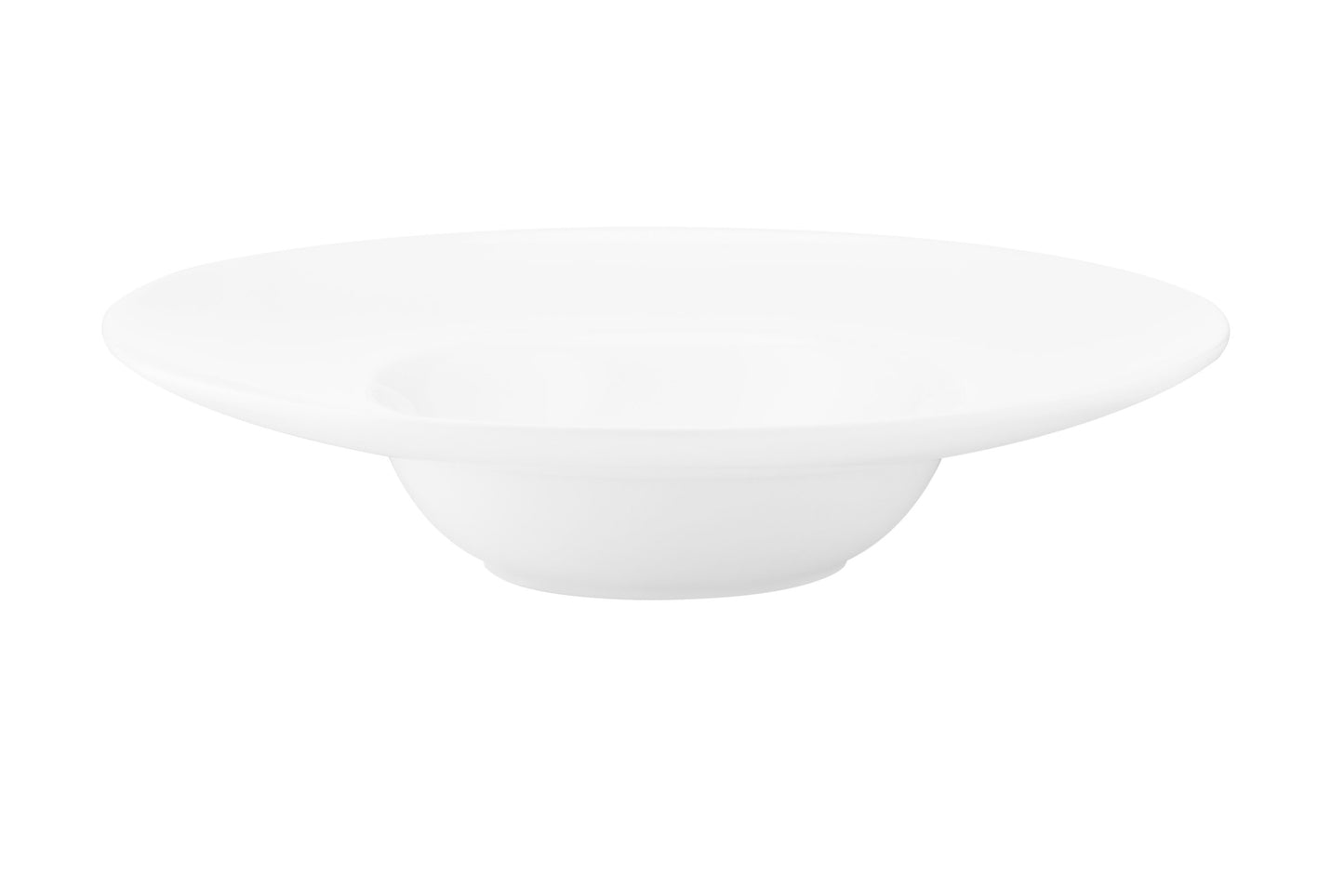 Ardesto Deep platee Imola, 23cm, porcelain, white