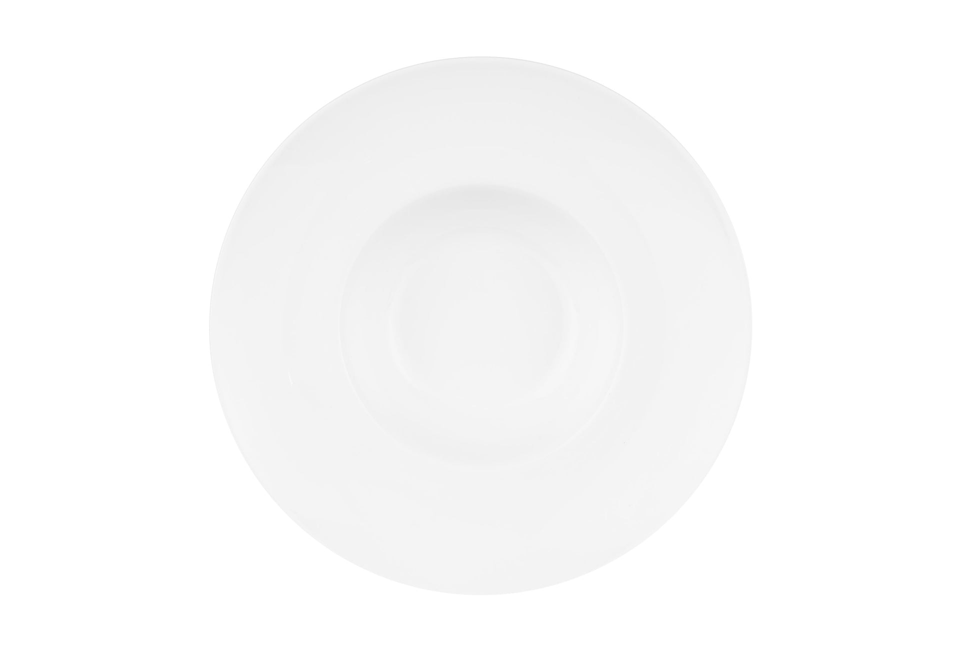 Ardesto Deep platee Imola, 23cm, porcelain, white