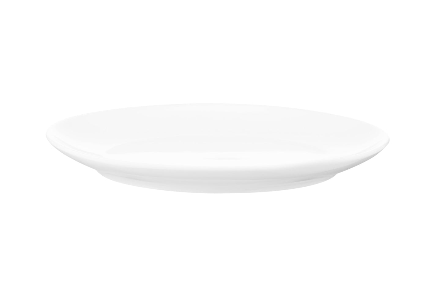 Ardesto Bread plate Imola, 18cm, porcelain, white
