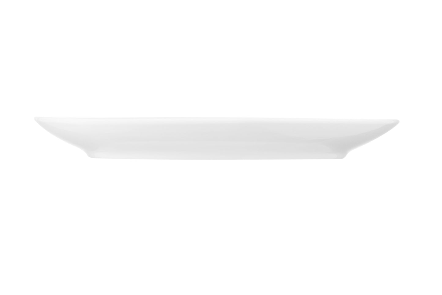 Ardesto Bread plate Imola, 18cm, porcelain, white