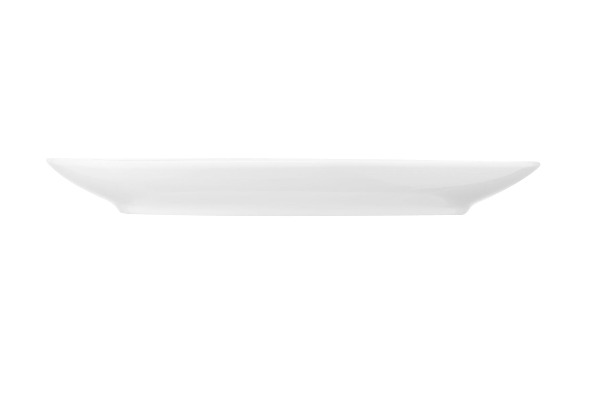 Ardesto Bread plate Imola, 18cm, porcelain, white