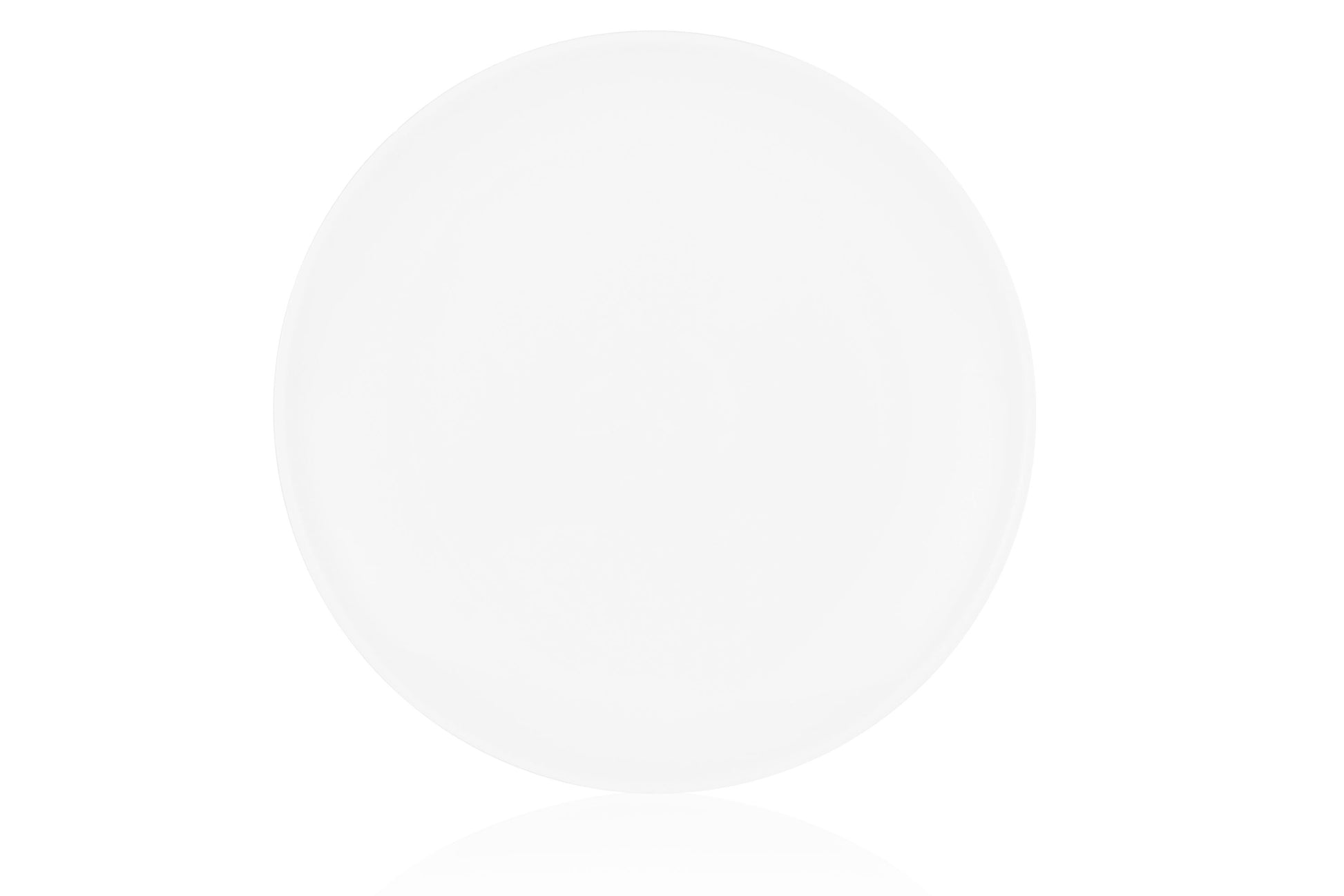 Ardesto Dinner plate Imola, 26cm, porcelain, white