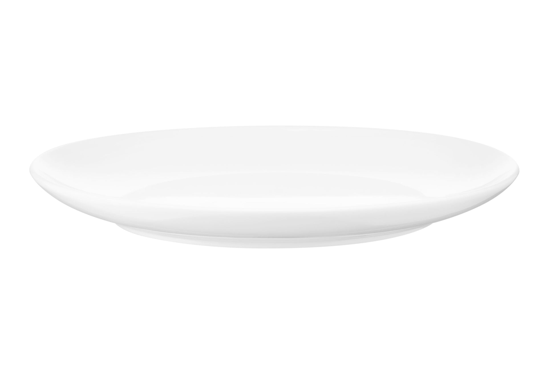 Ardesto Dinner plate Imola, 26cm, porcelain, white