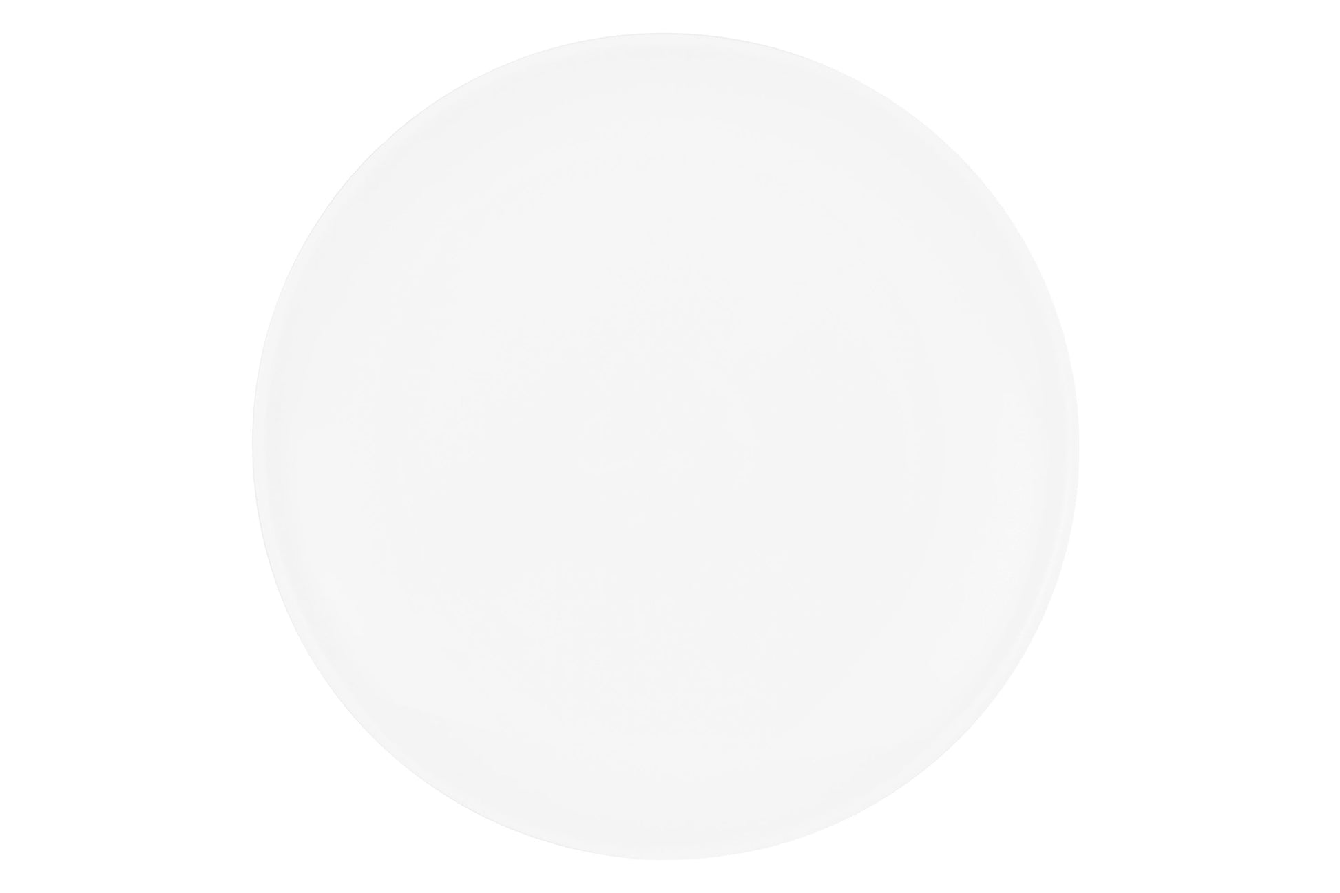 Ardesto Dinner plate Imola, 26cm, porcelain, white