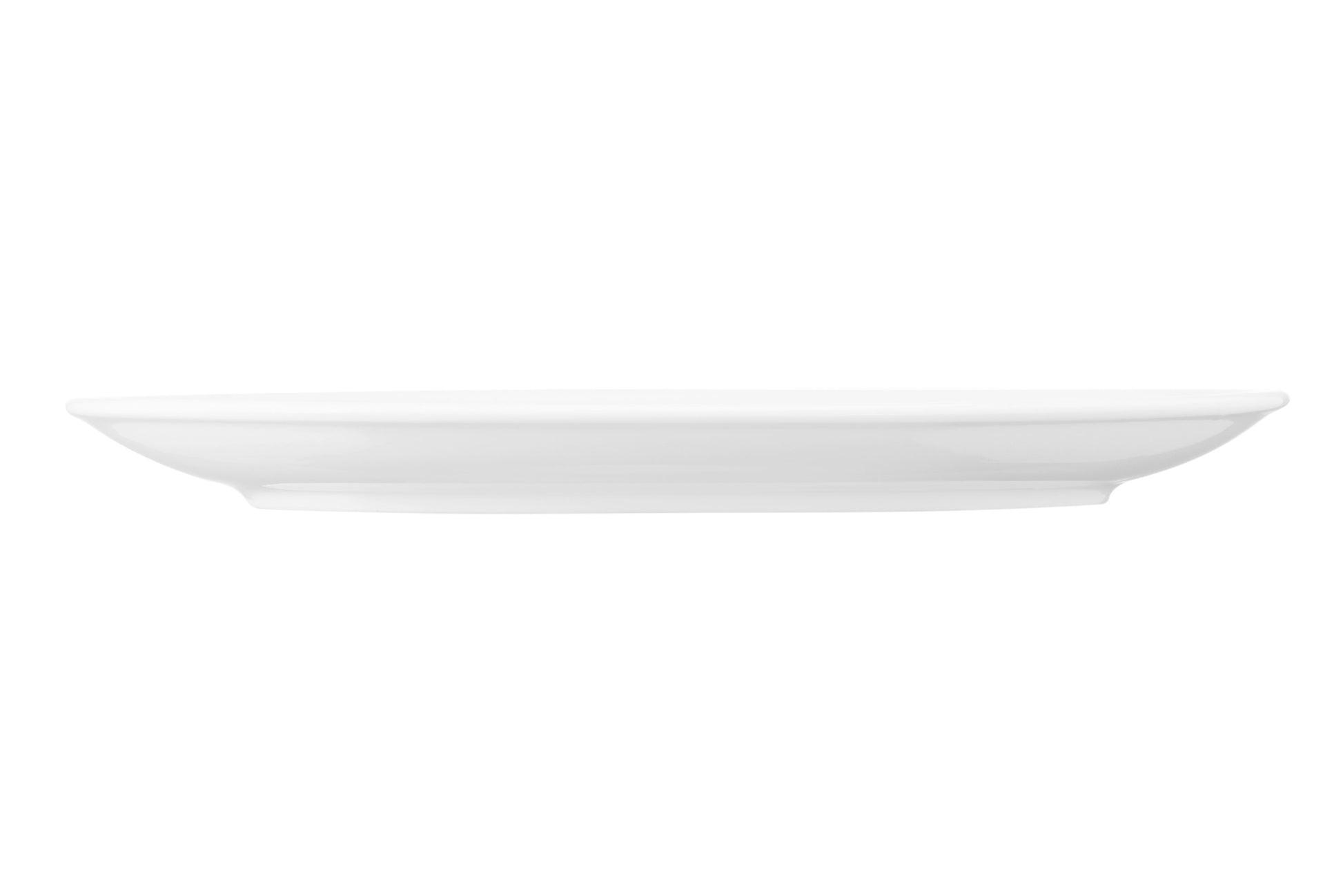 Ardesto Plate Imola, 26х18.5cm, porcelain, oval, white