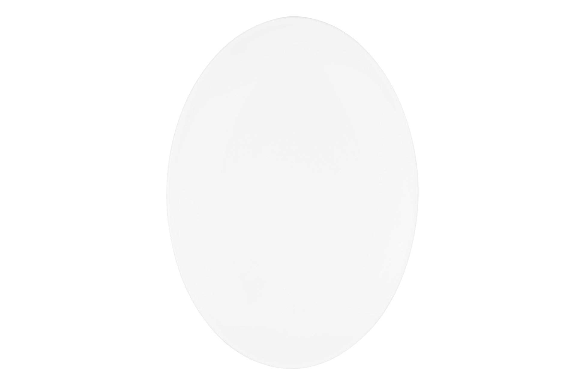 Ardesto Plate Imola, 26х18.5cm, porcelain, oval, white