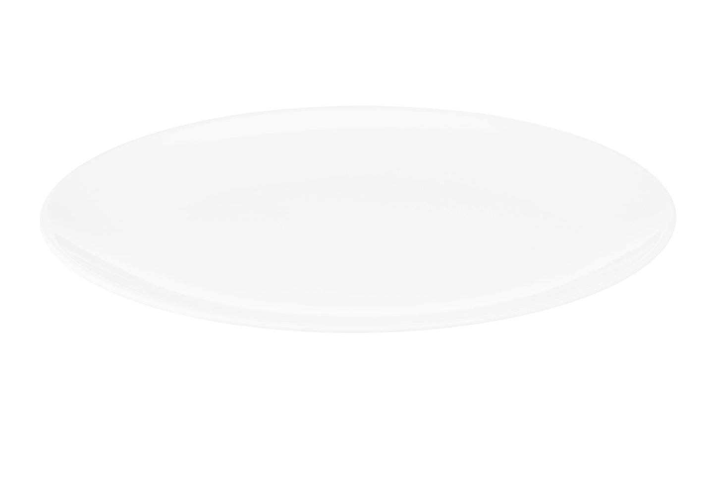 Ardesto Plate Imola, 31х22cm, porcelain, oval, white
