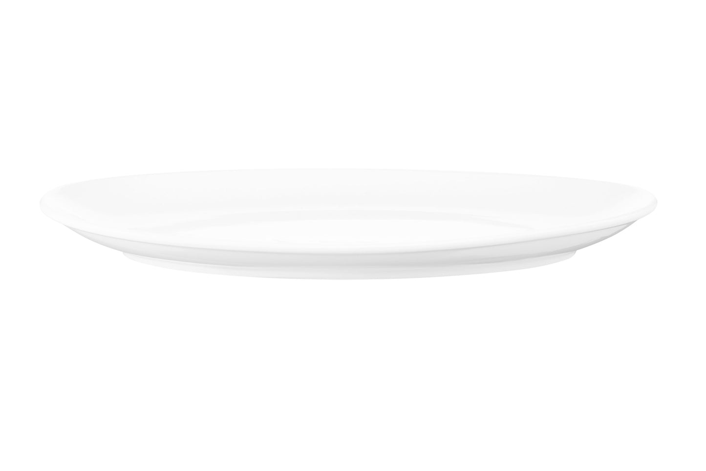 Ardesto Plate Imola, 31х22cm, porcelain, oval, white